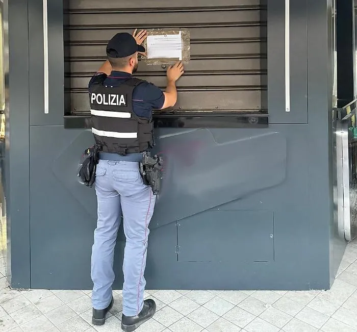 Chiosco-bar del Villaggio Sant'Agata chiuso per sette giorni: ritrovo abituale di pregiudicati