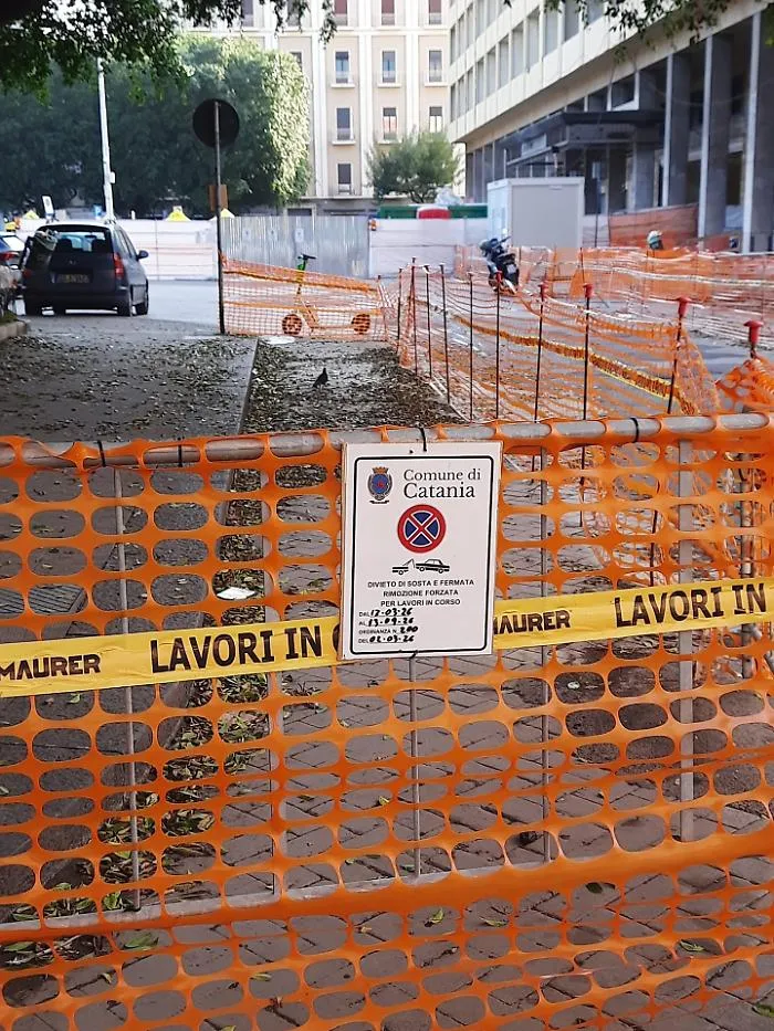 Piazza Verga, il cantiere che non finisce mai