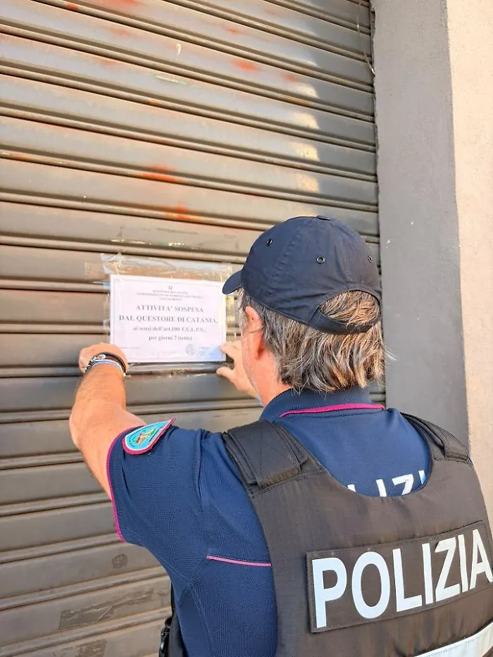 Ritrovo abituale di pregiudicati e spaccio: la Polizia chiude un bar a Vizzini