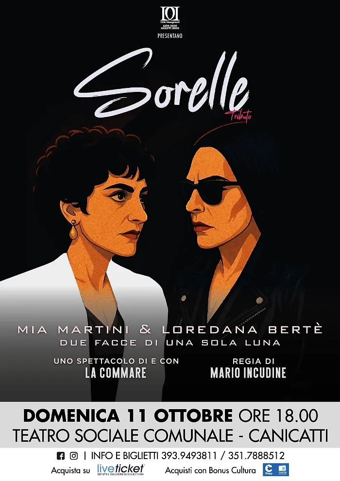 Due stelle sul palco: La Commare omaggia Mia Martini e Loredana Bert&egrave;