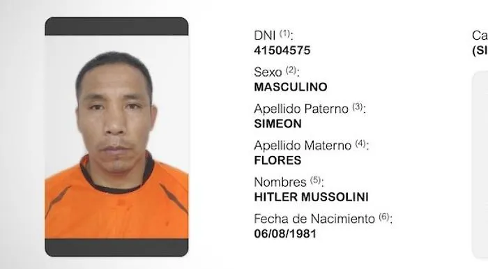 Elezioni in Per&ugrave;, a Queropalca vince il candidato dal nome impossibile: il seggio a Hitler Mussolini (con una lista di centrosinistra)