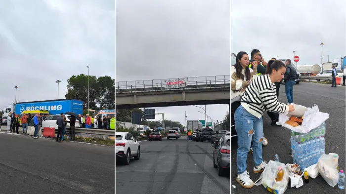 Catania, ai caselli di San Gregorio giovani e gente comune a sostegno ...