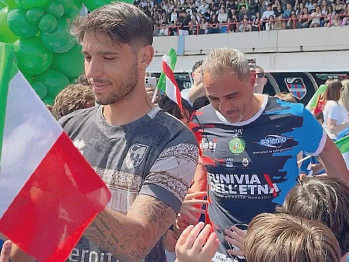 Cicerelli e Toscano (Foto La Sicilia)