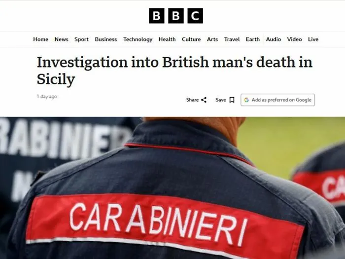 Il mistero di Canicattini sulla stampa inglese: &laquo;John viveva nella comunit&agrave; hippie da tre anni&raquo;