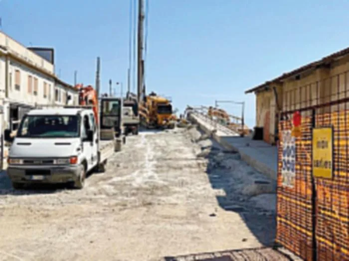 Via Don Blasco, la ricostruzione del viadotto Portalegni ancora in ritardo