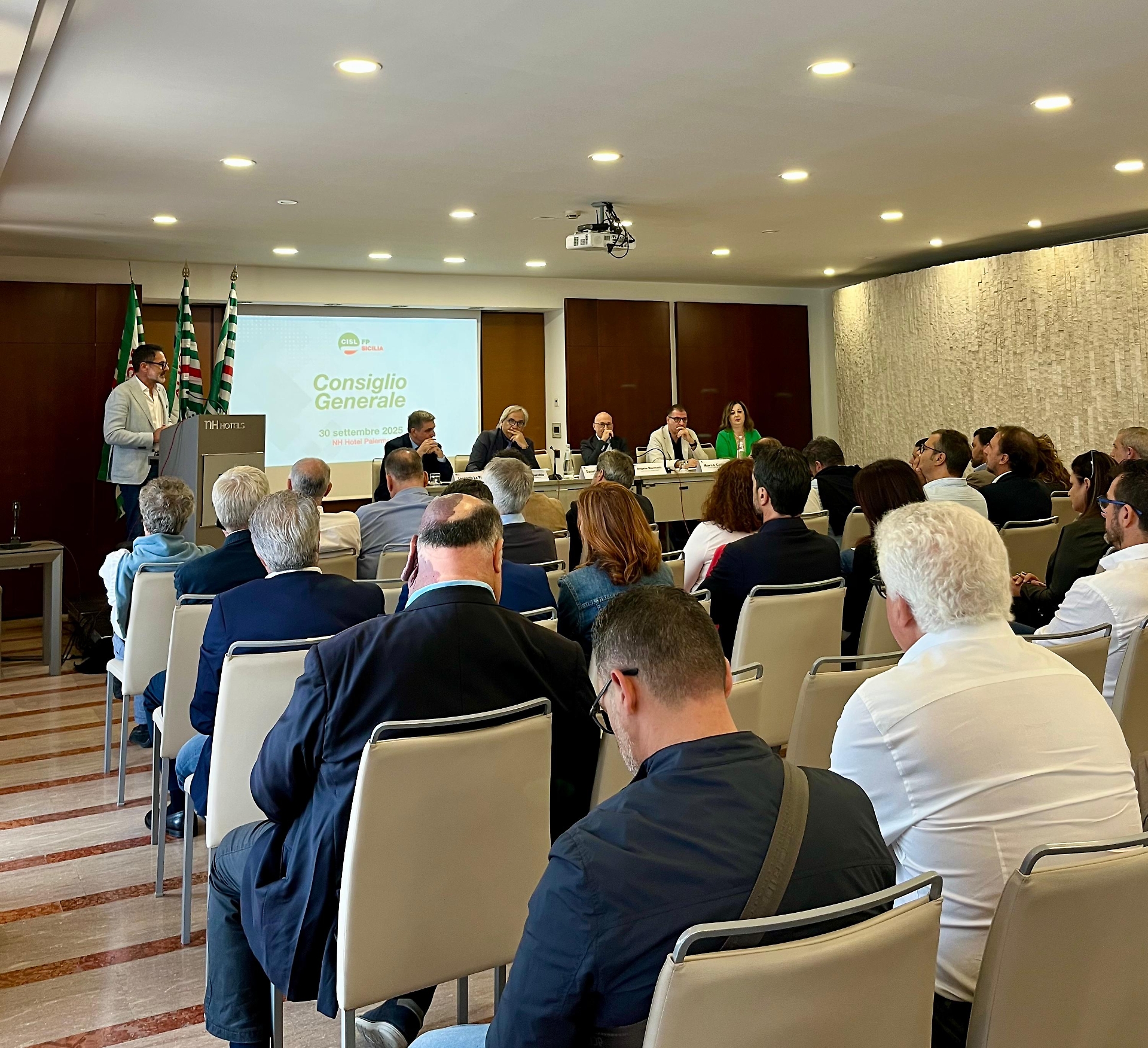 La riunione del Consiglio generale della Cisl Fp Sicilia